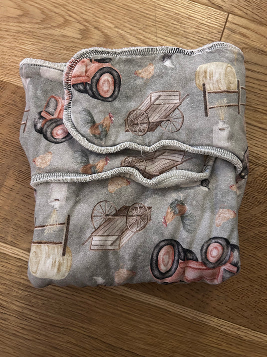 Beautiful Preflat (flat) nappy (093)