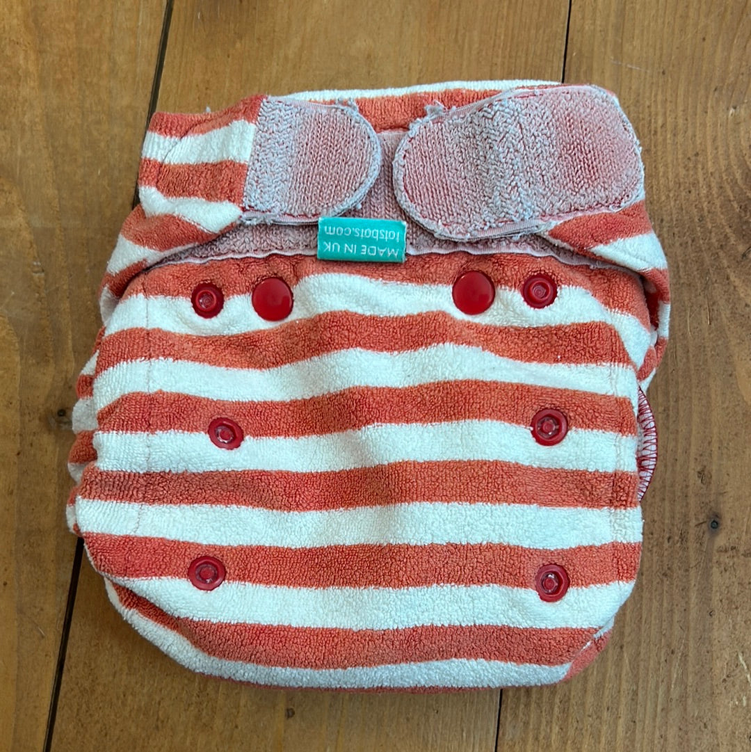 TotsBots  - Fitted Nappy bamboozle size 2 (003)