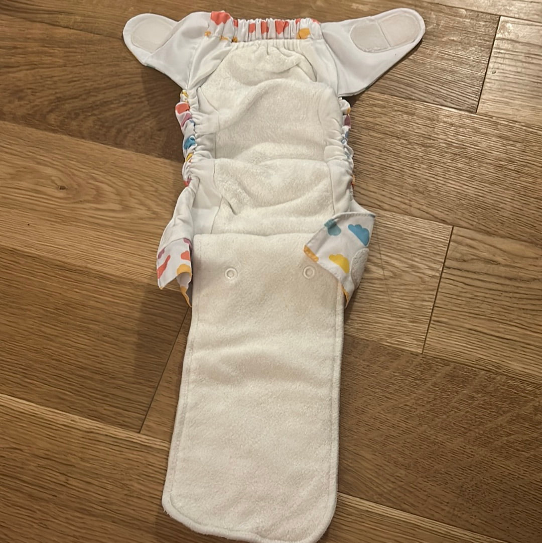 Totsbots - Hero all in one nappy, 2023 version, like new (003)