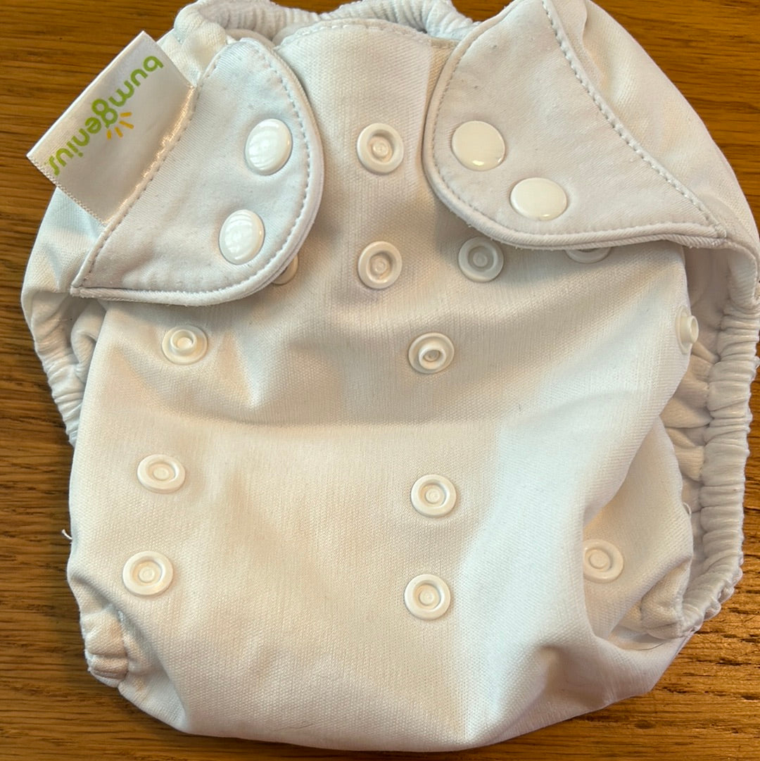 Bumgenius - Pocket nappy white (054)