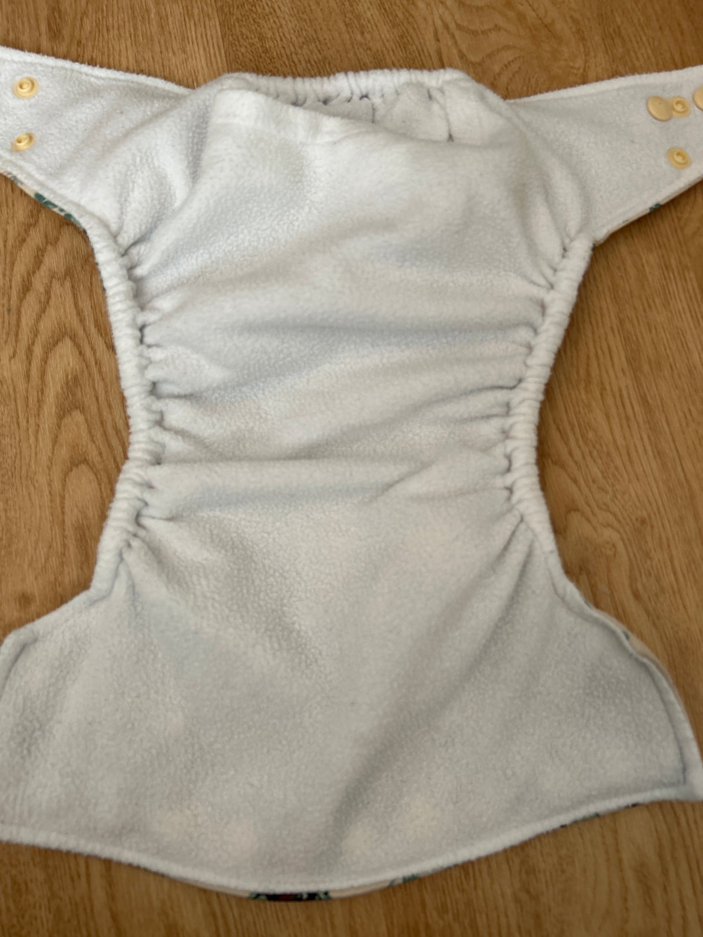 Little Lamb pocket nappy with 2 original double inserts (003)