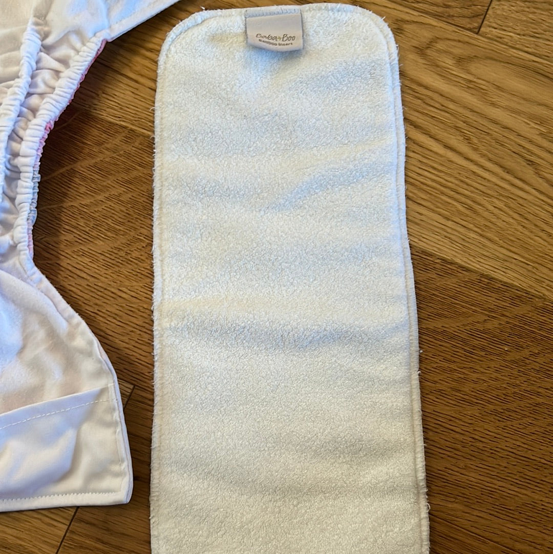 La Petite Ourse pocket nappy with insert (like new)