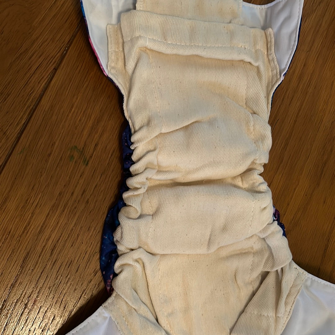 Blueberry Simplex Organic all in one nappy - brand new (045)