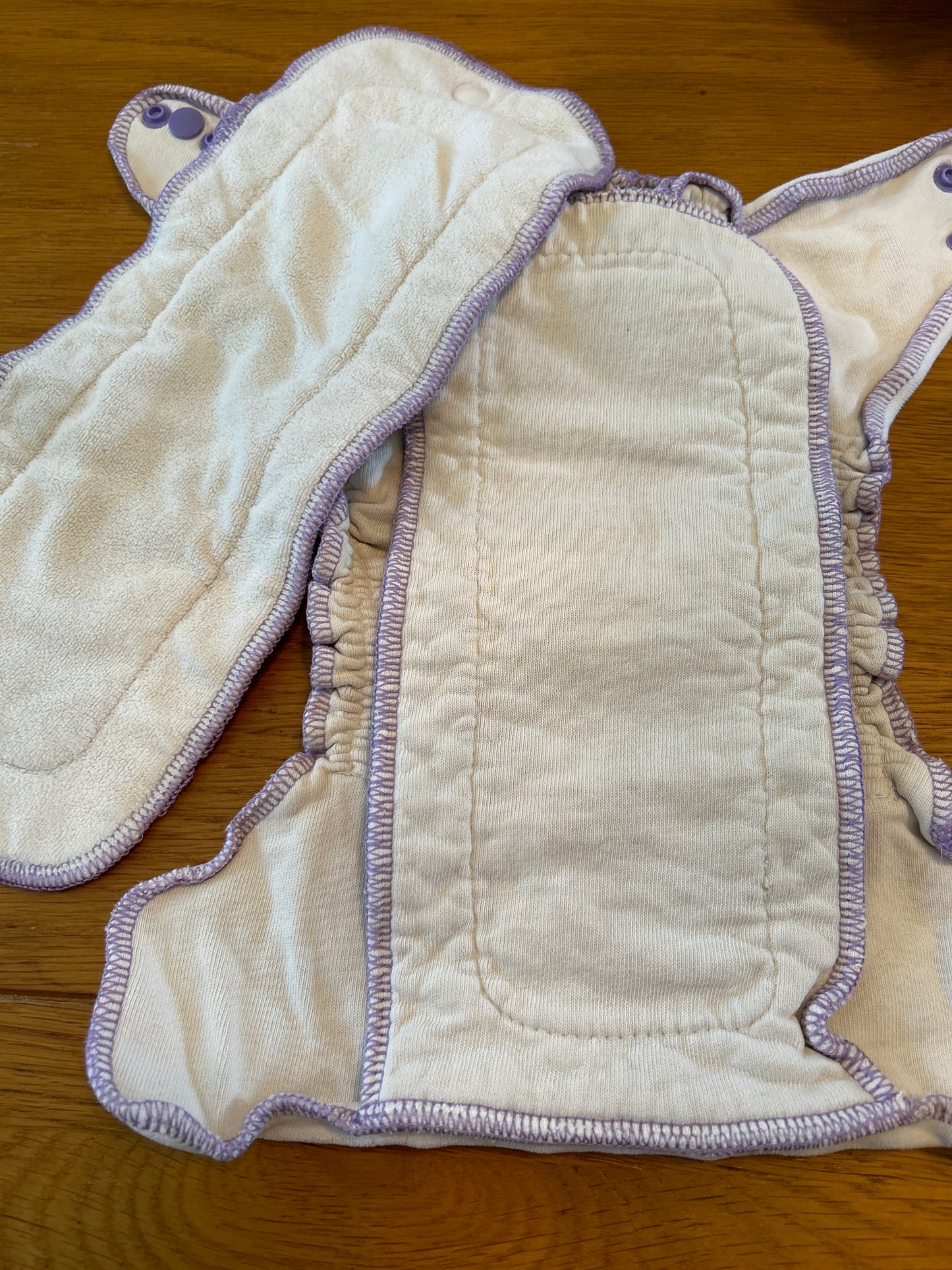 TJs fitted nappy with insert (073)