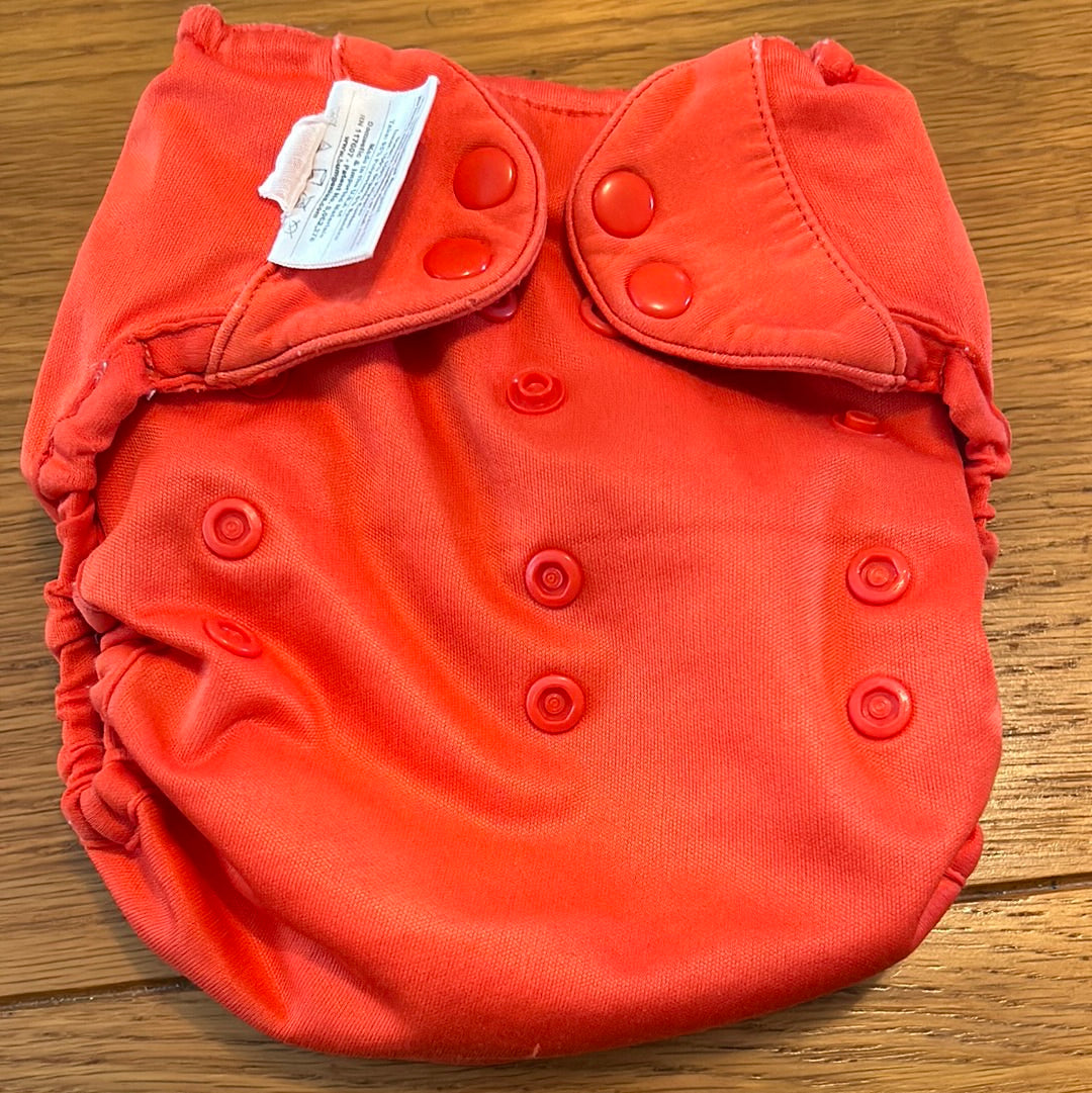 Bumgenius elemental cotton - All In One nappy red (050)