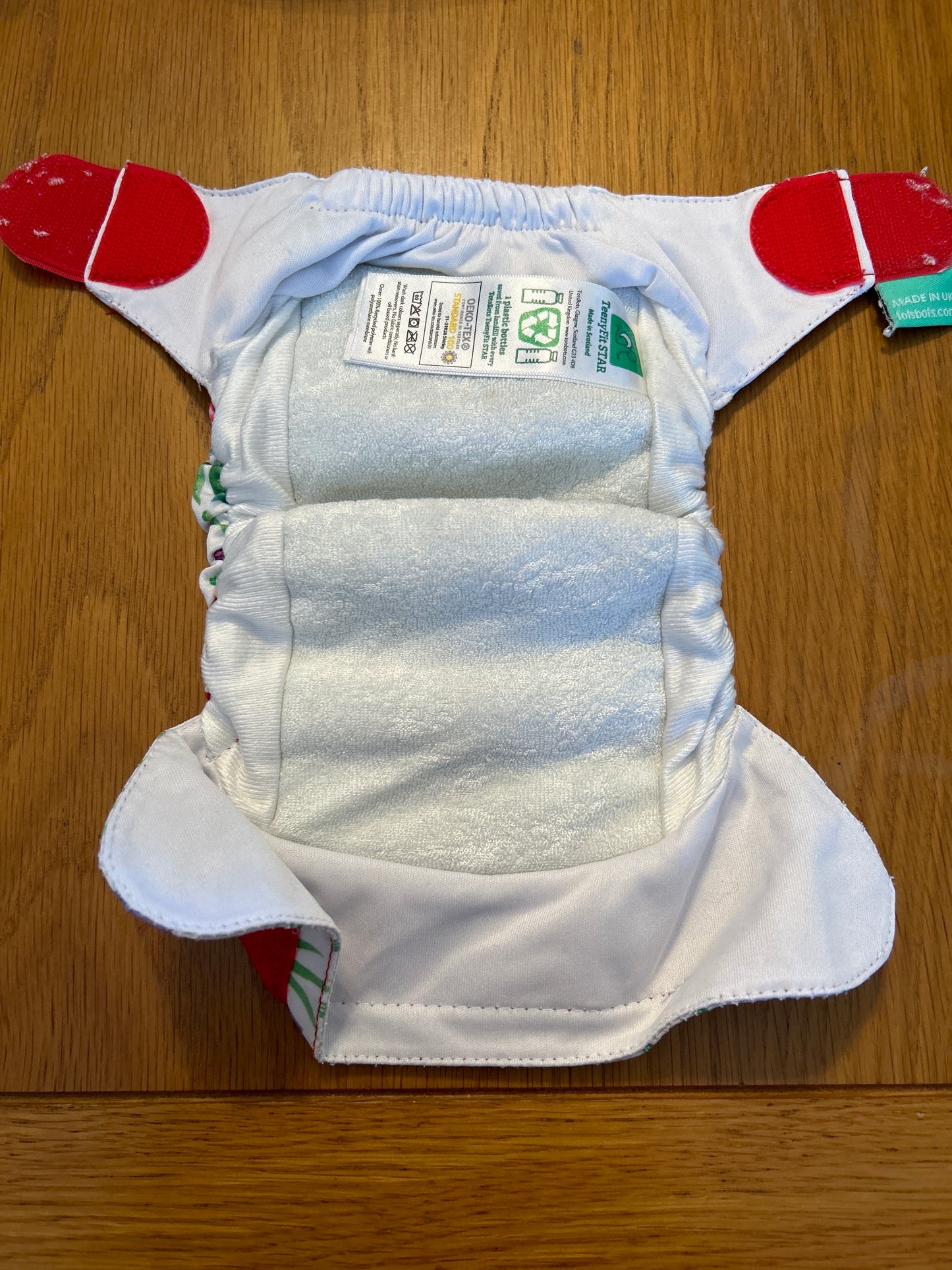 TotsBots teenyfit star all in one nappy newborn (083)