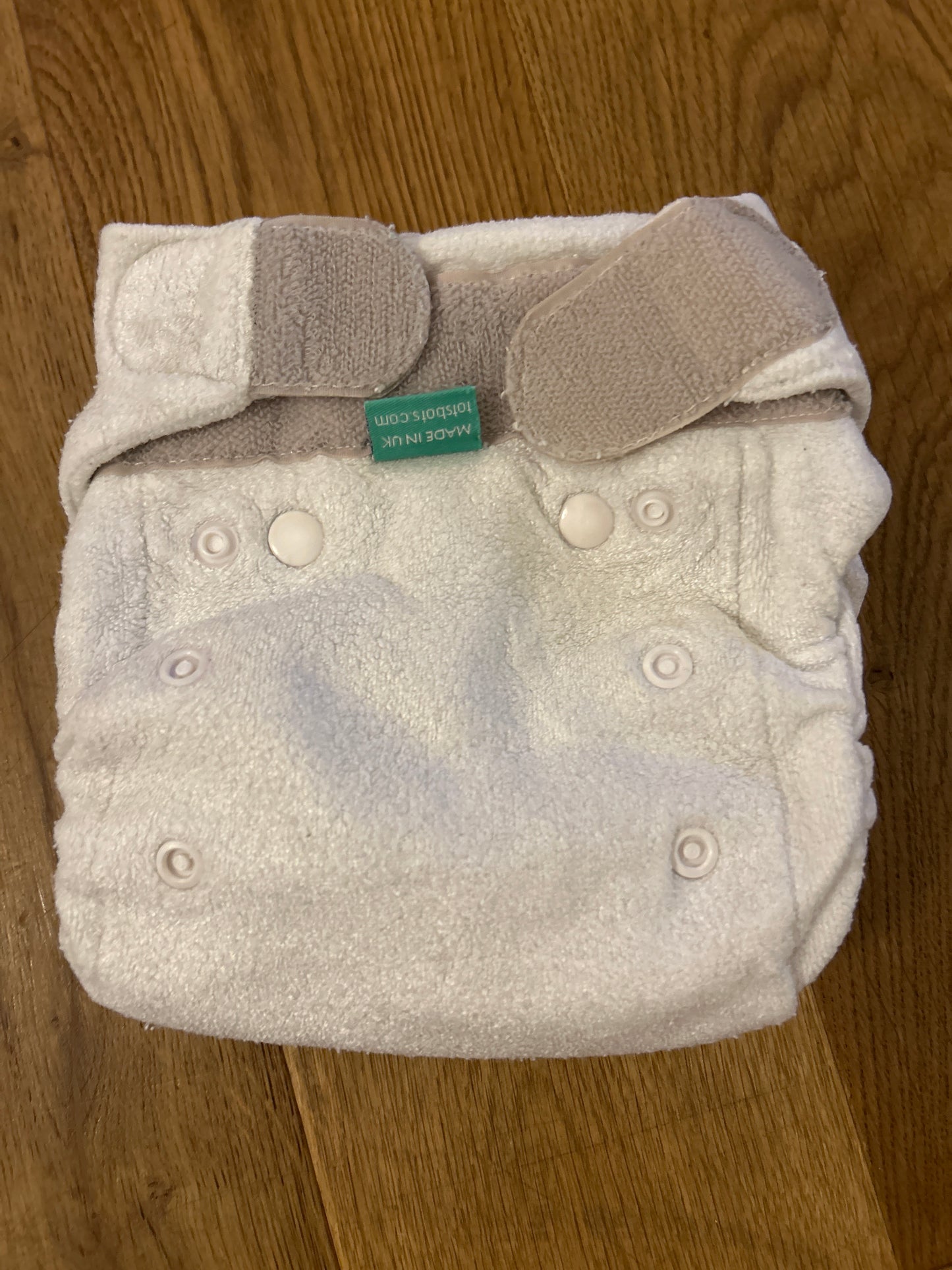TotsBots  - Fitted Nappy bamboozle size 2 (101)