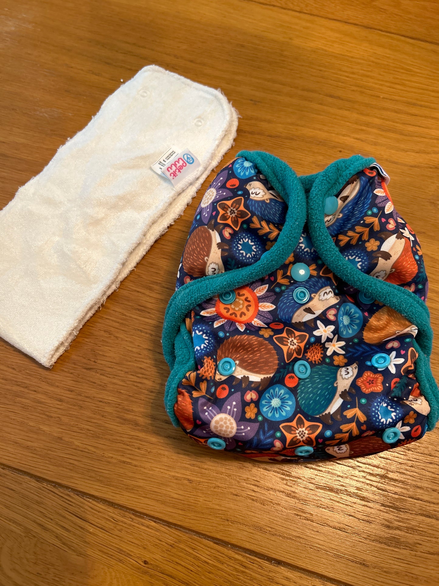 Petit Lulu nappy wrap / all in two with inserts  (003)