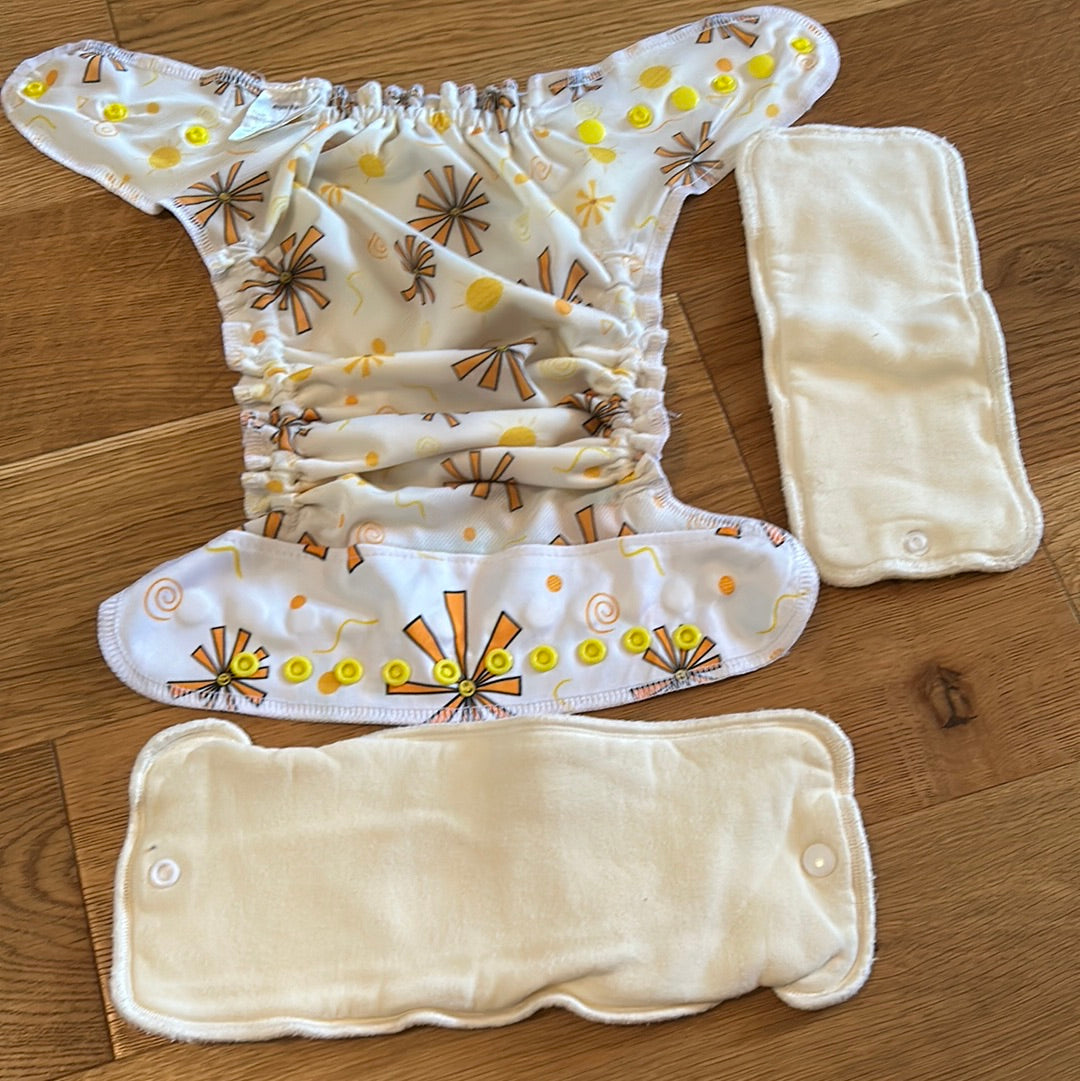 Lu Makes all in two/AI2 nappy with inserts (043)