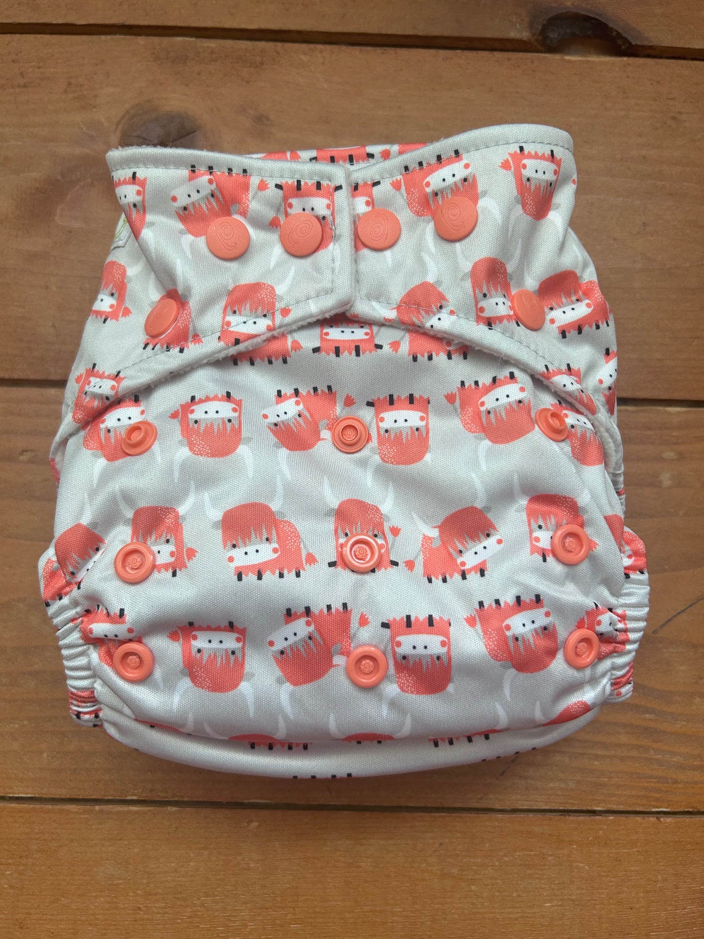 Baba and Boo brand new pocket nappy with two inserts (003)