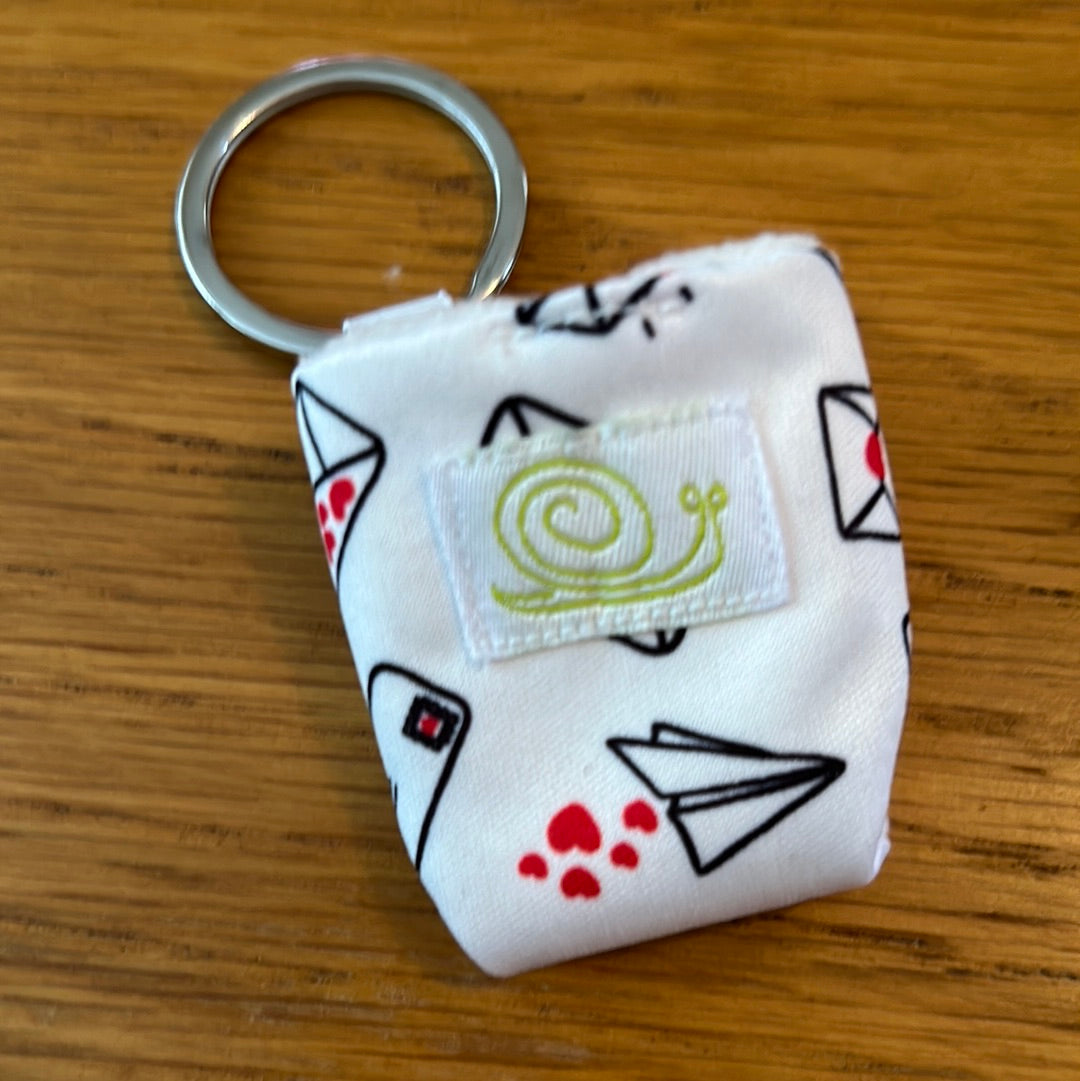 Baba and Boo cloth nappy keyring (accessories; 003)