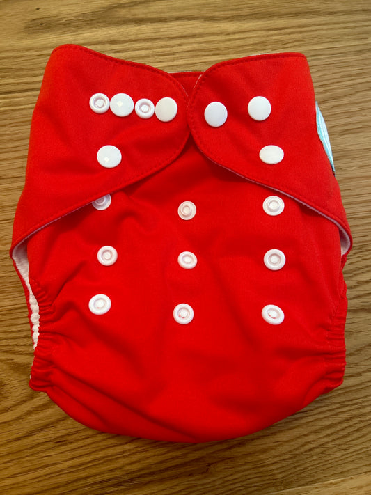 Alva baby copy - Dotty Bots pocket nappy (003; unbranded)