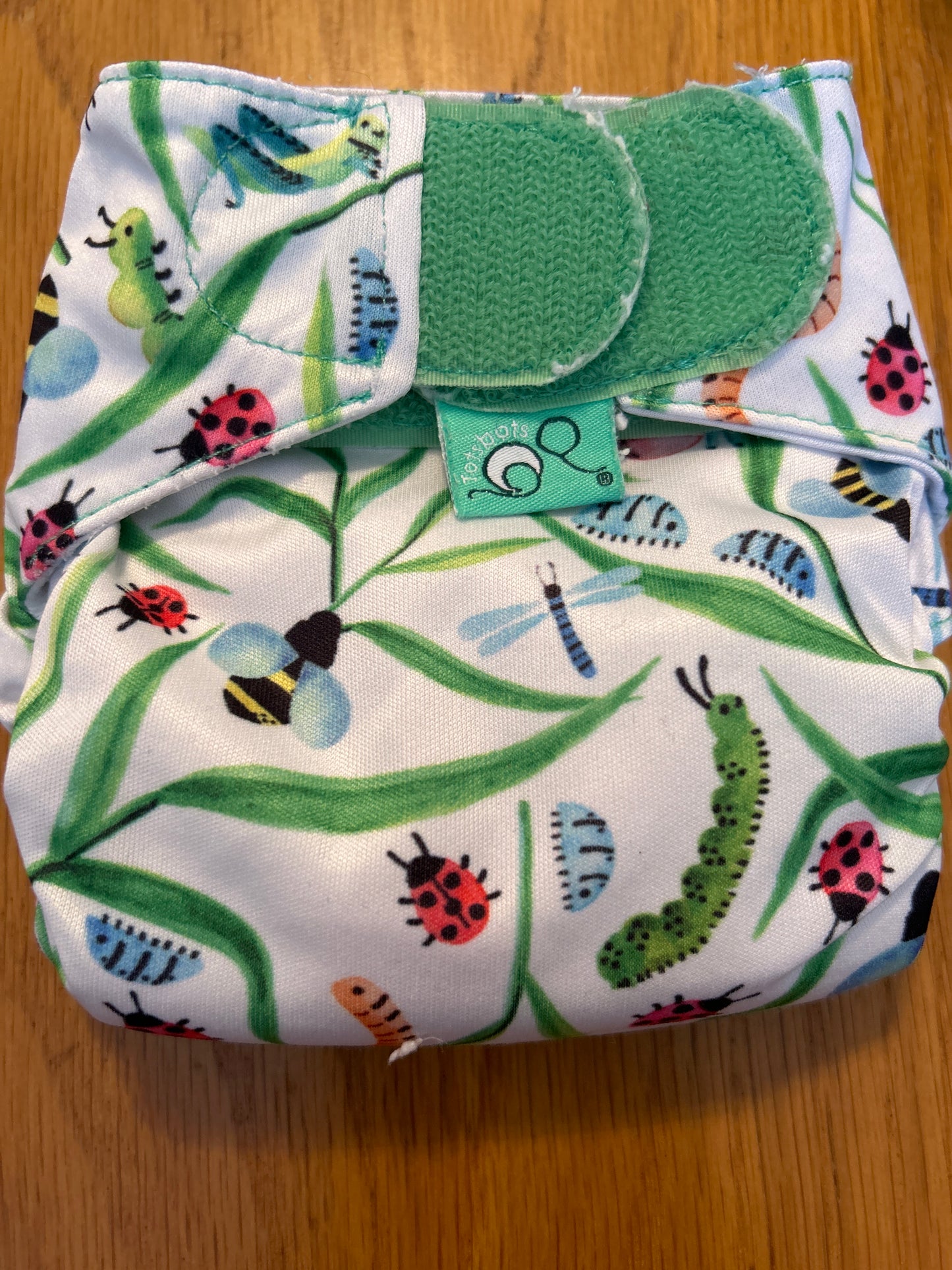 TotsBots teenyfit star all in one nappy newborn (083)