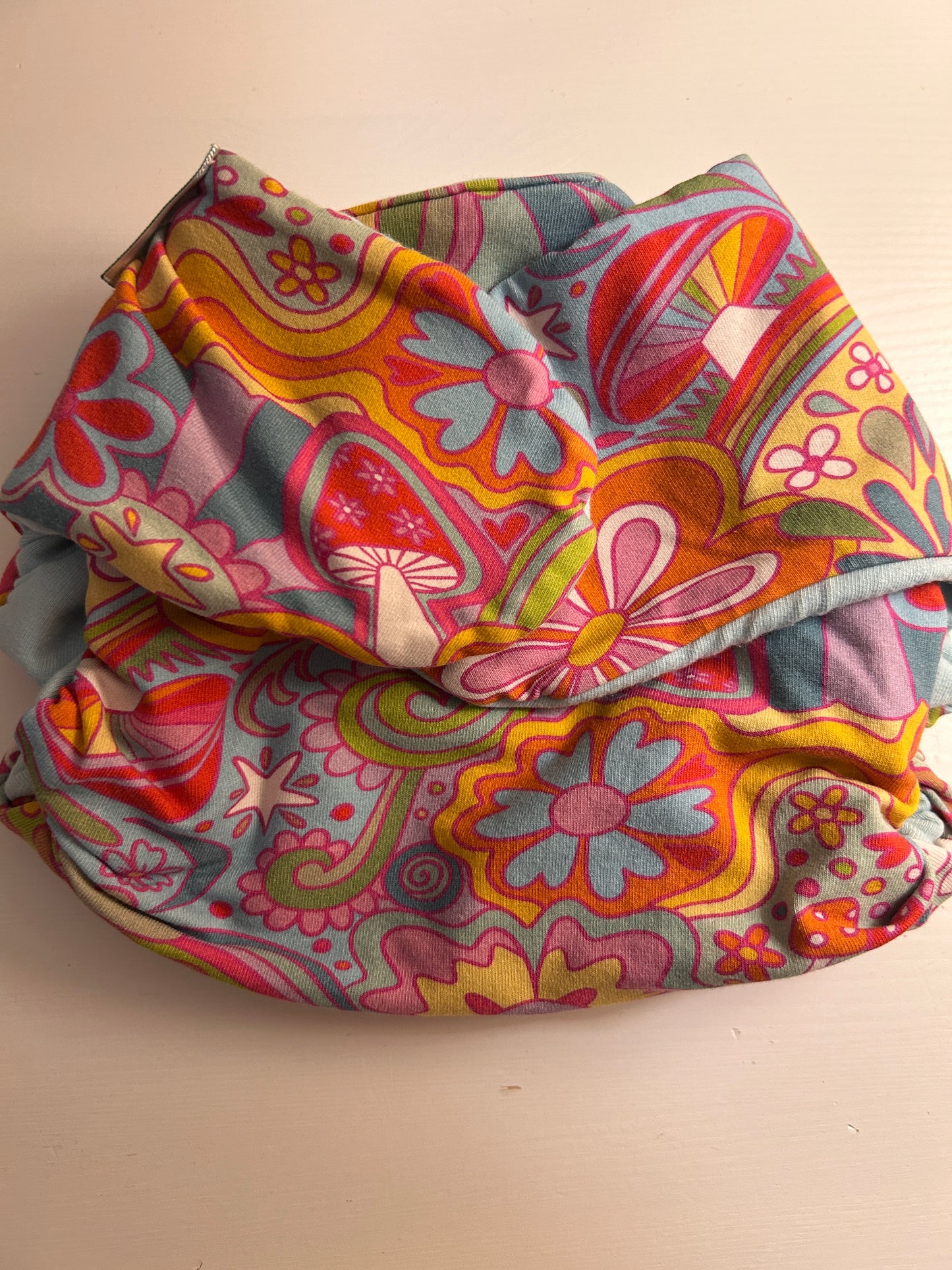 Evie Reusables Rolled Preflat (flat) nappy (003)