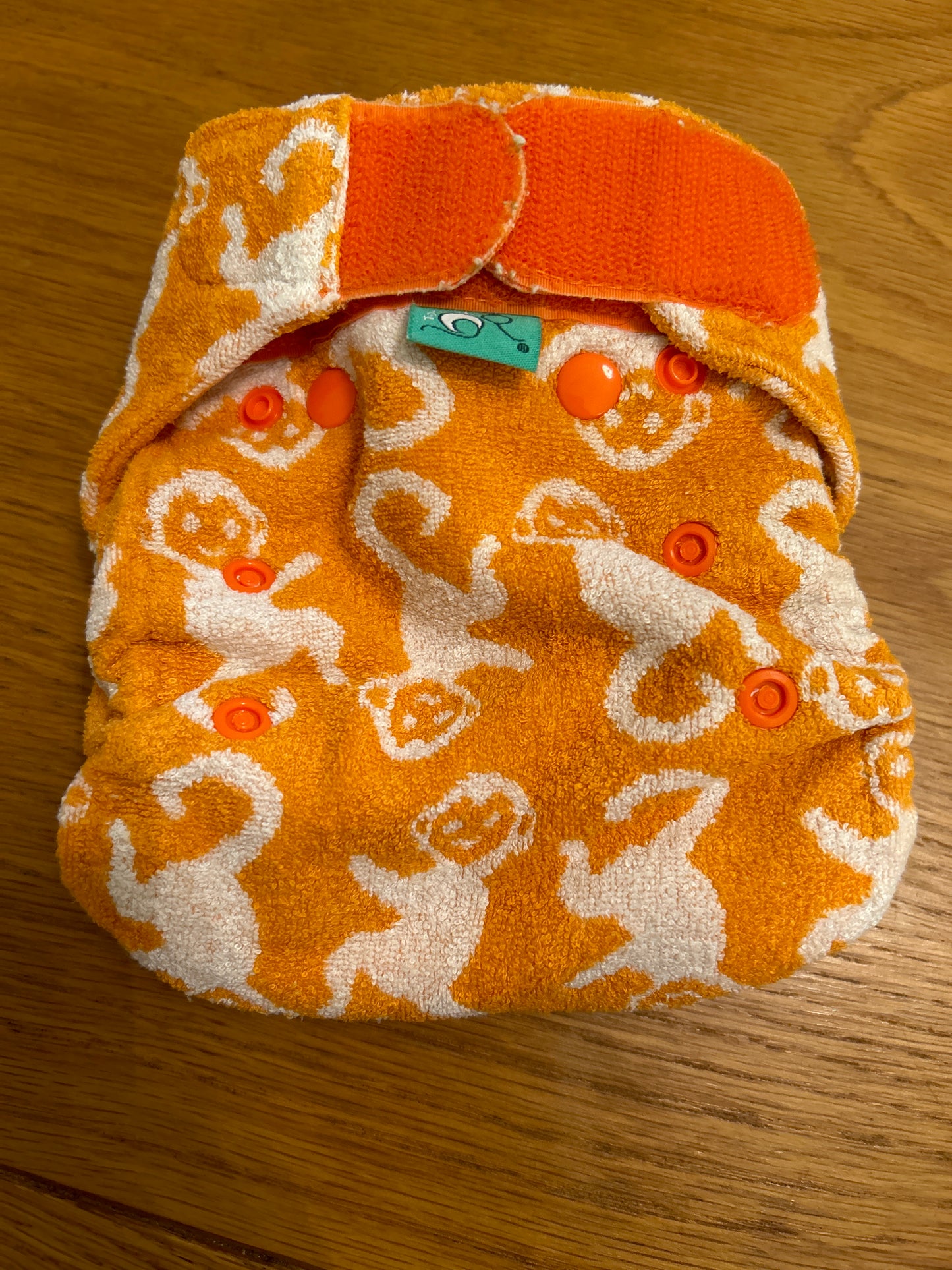 TotsBots  - Fitted Nappy bamboozle size 2 (003)