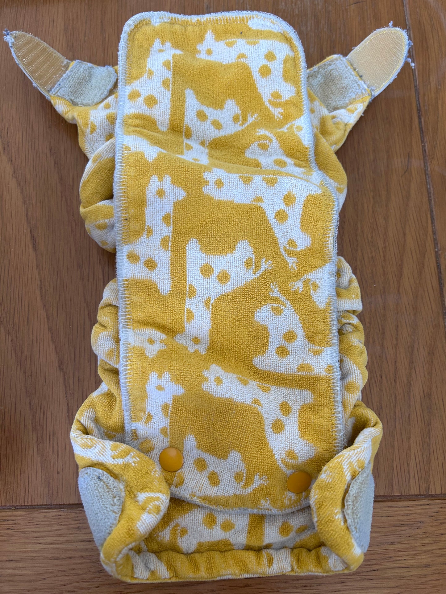 TotsBots  - Fitted Nappy bamboozle size 2 (003)