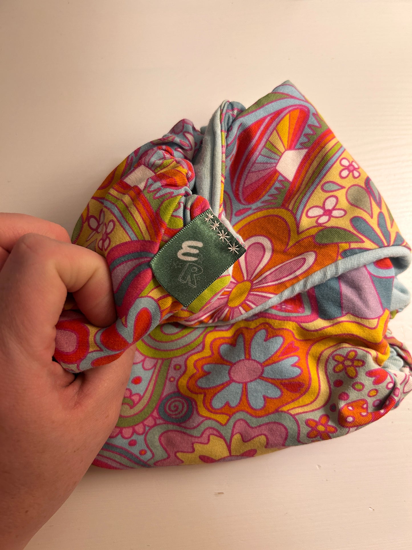 Evie Reusables Rolled Preflat (flat) nappy (003)