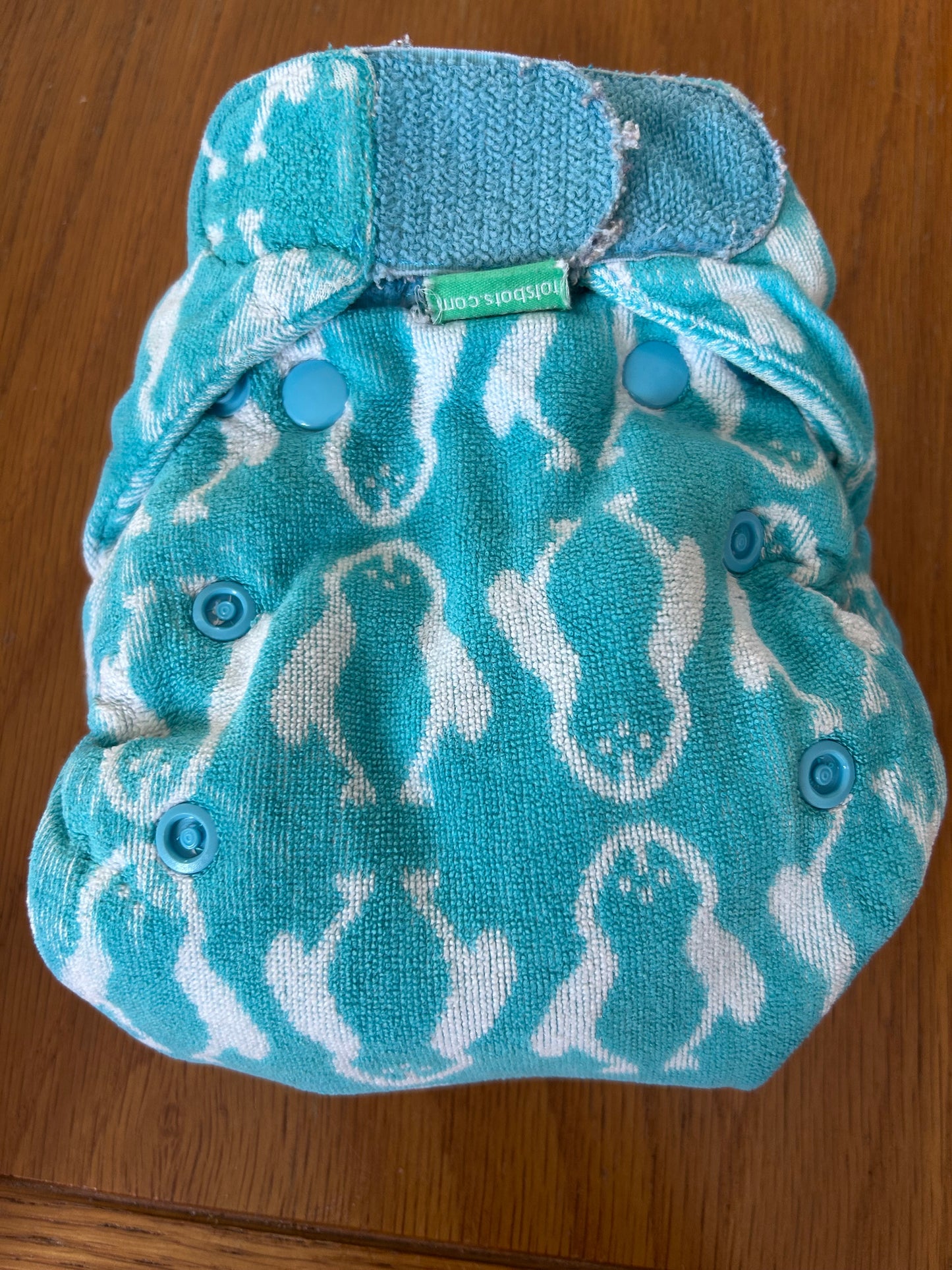 TotsBots  - Fitted Nappy bamboozle size 2 (003)