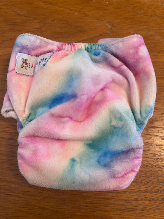 Baby Bare all in two nappy minky style (022)