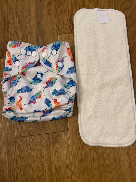 Littles and Bloomz pocket nappy (101)