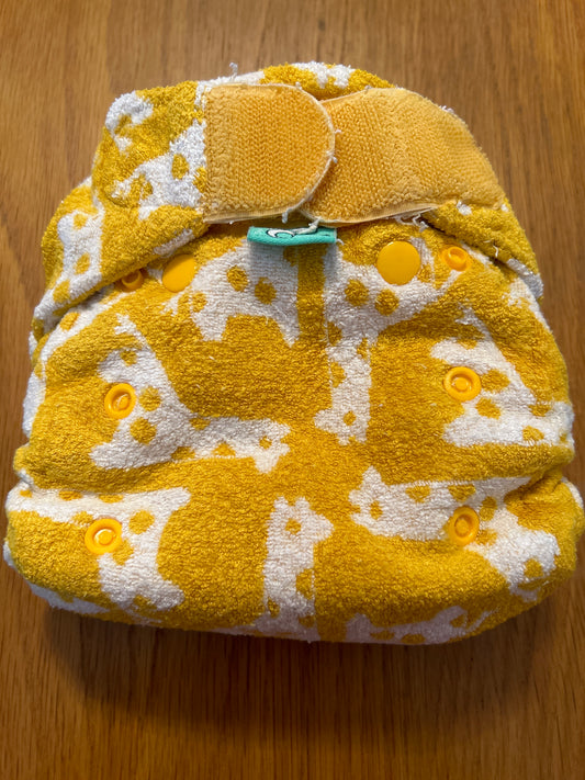 TotsBots  - Fitted Nappy bamboozle size 2 (077)