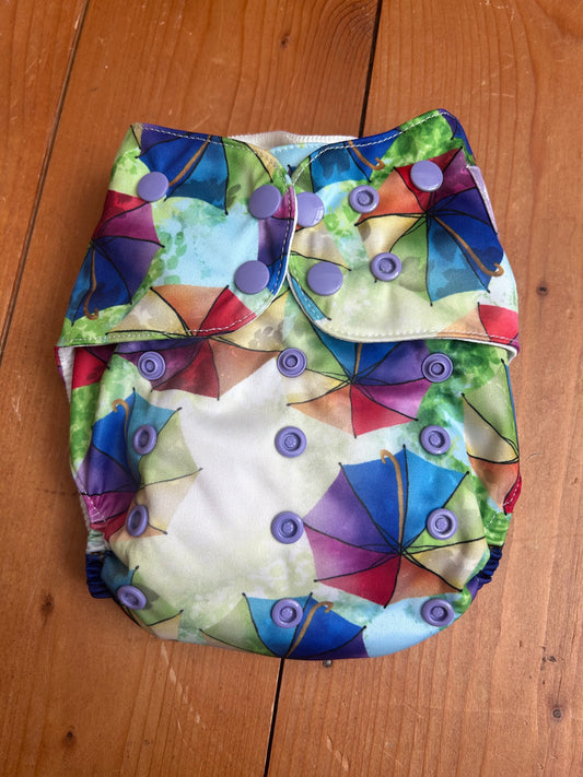 The Nappy Den all in two / pocket nappy - brand new (003)