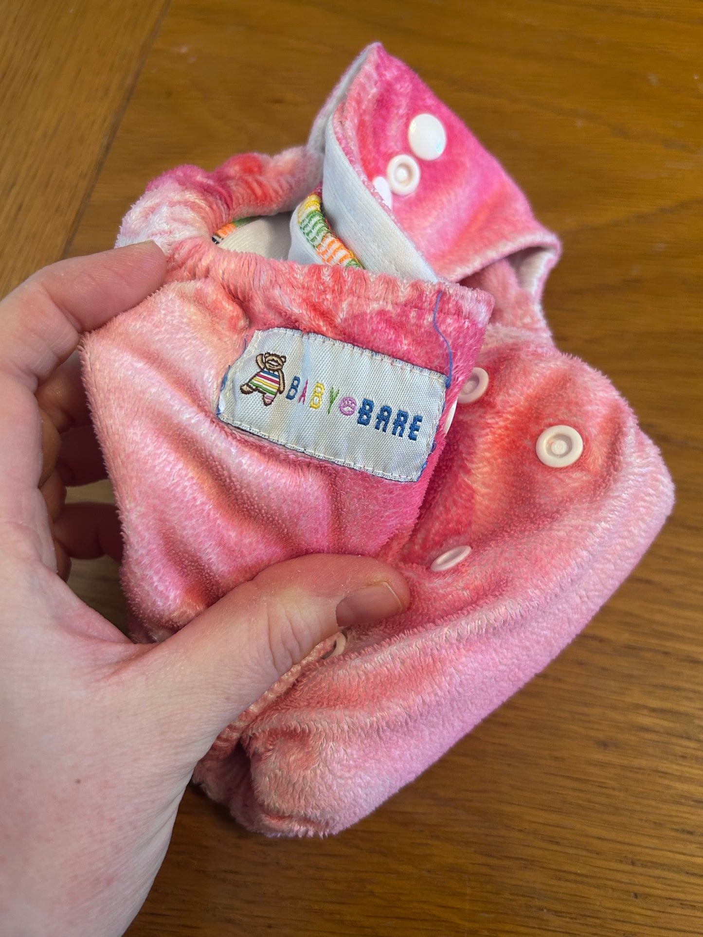 Baby Bare all in two nappy minky style (022)