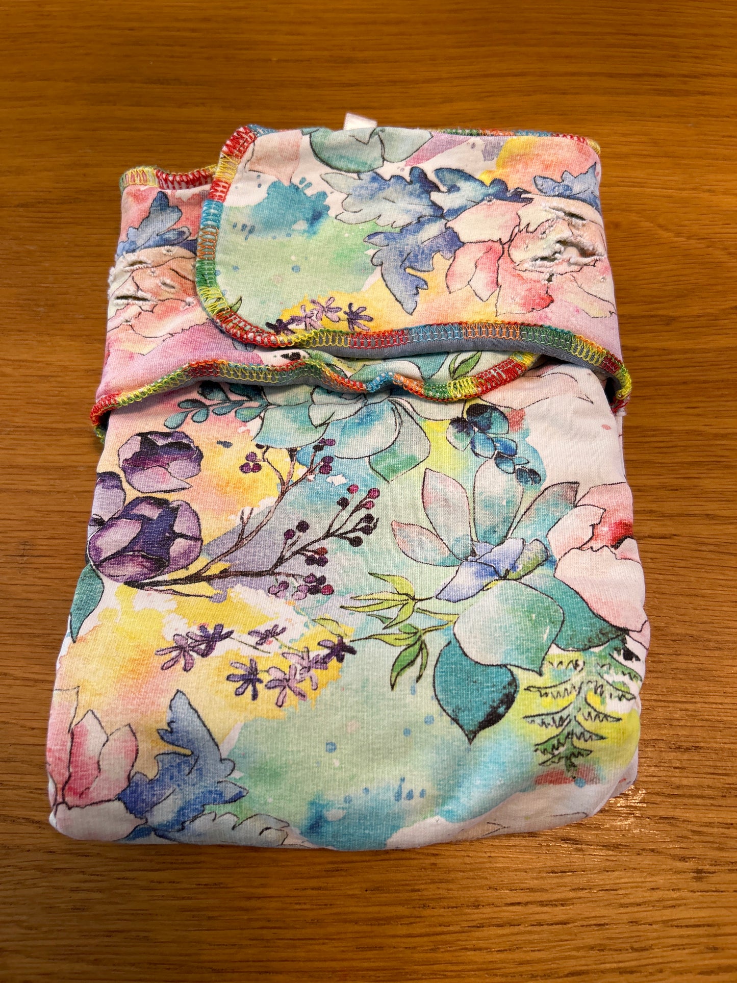 Beautiful MonkeyMoo Makes Preflat (flat) nappy (073)