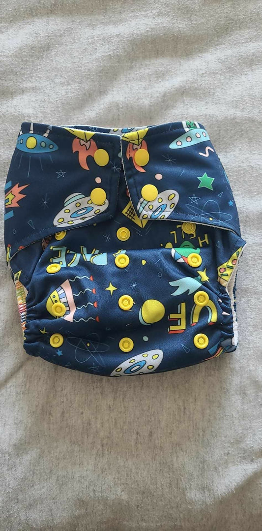 bells bumz pocket nappy with original insert and extra insert