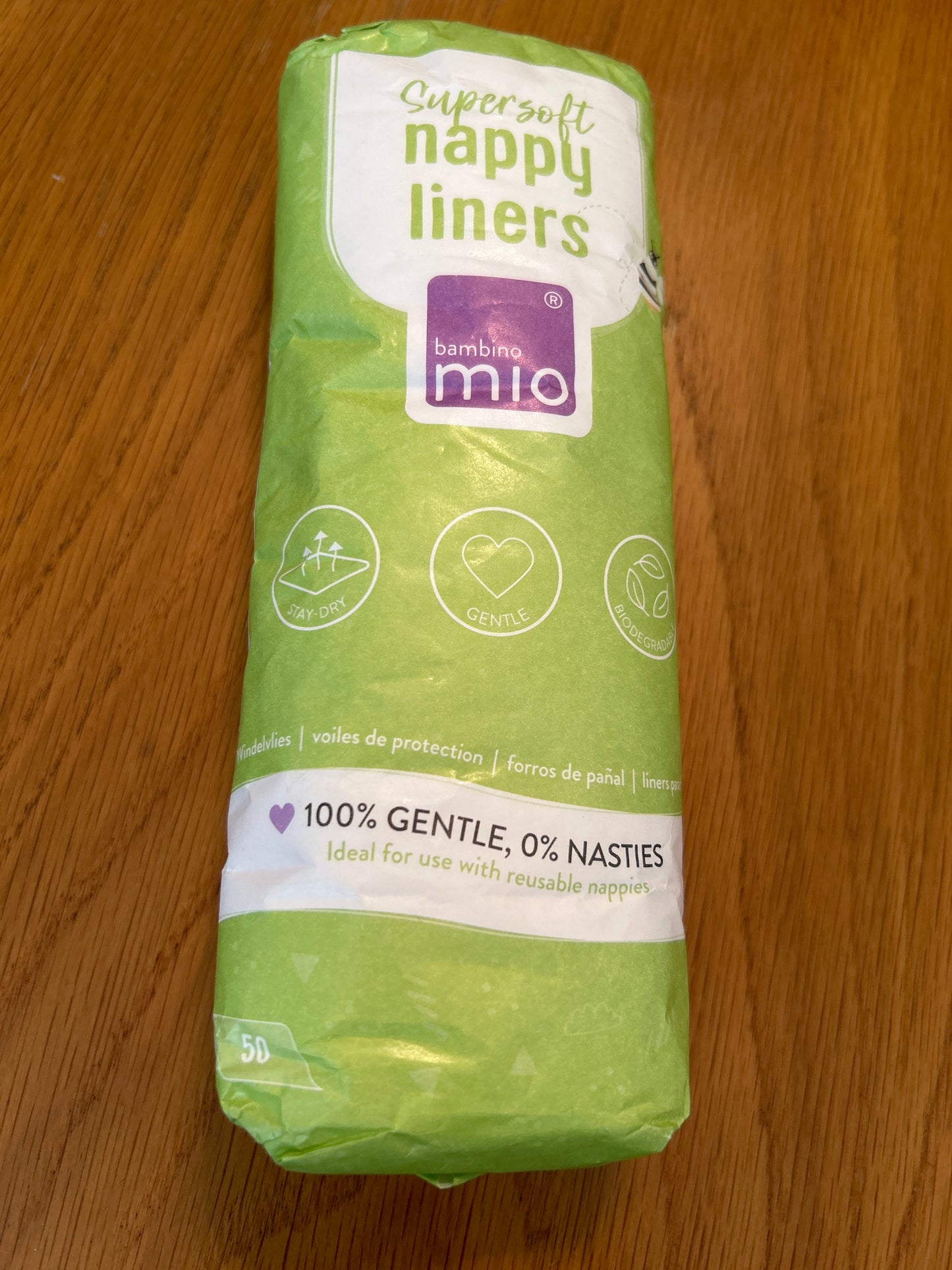 Disposable liner roll Bambino Mio - roll of 50 (075; accessories)