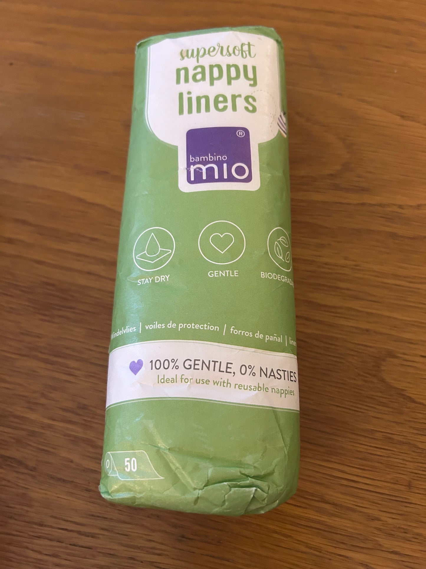 Disposable liner roll Bambino Mio - roll of 50 (094; accessories)