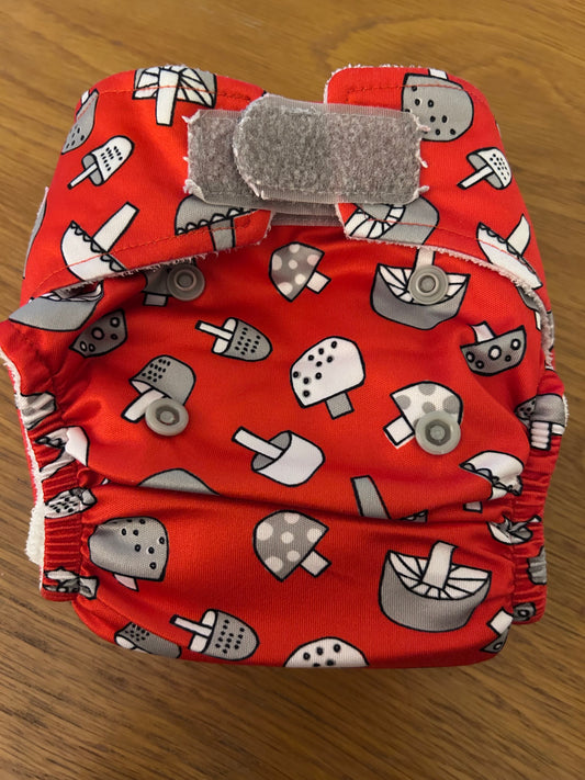 Baba and Boo newborn pocket nappy.  (#094)