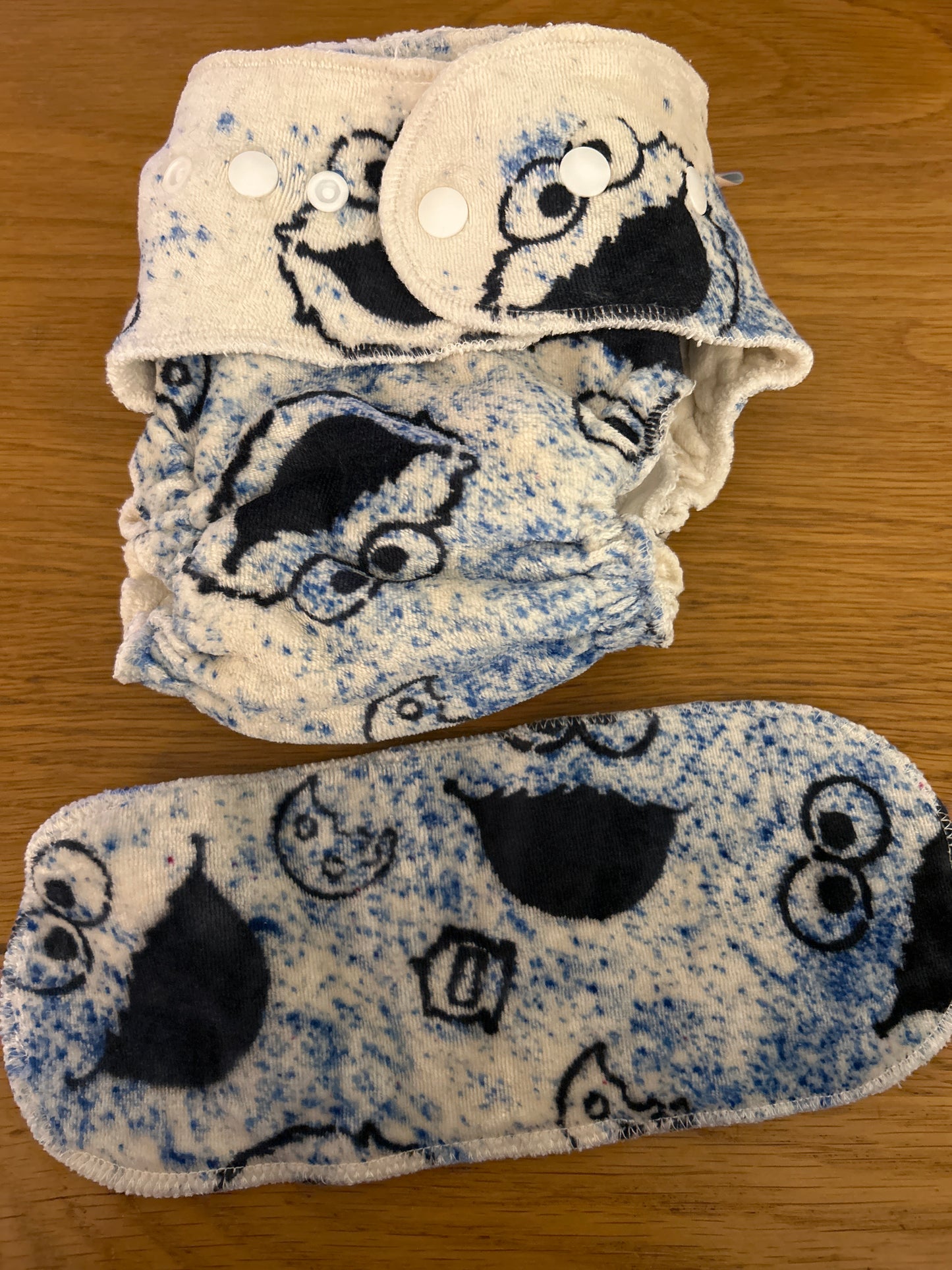 Mum sew crazy fitted nappy (060; unbranded)