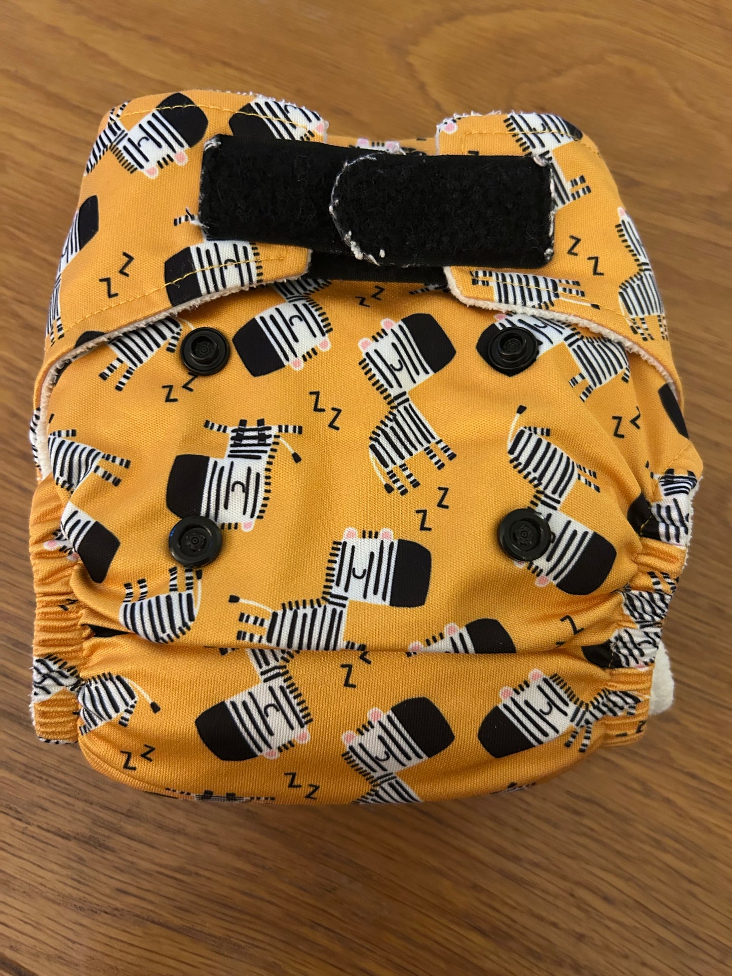 Baba and Boo newborn pocket nappy.  (#094)