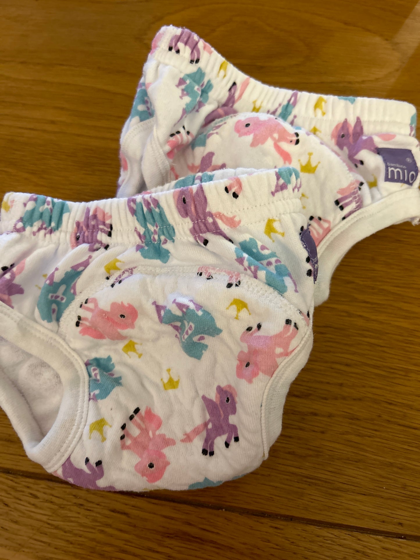 Two Bambino Mio junior training pants (003)