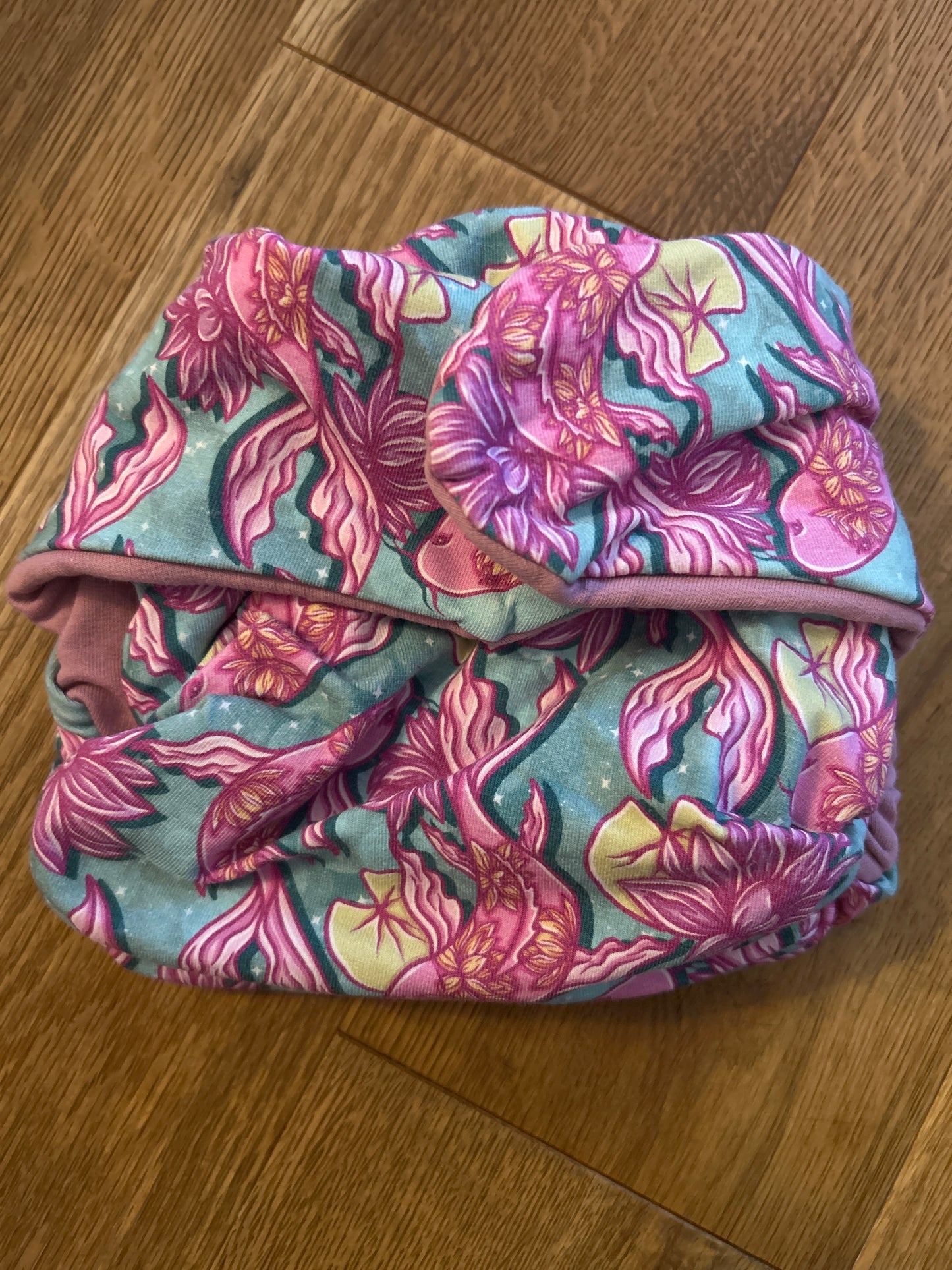 Evie Reusables Rolled Preflat (flat) nappy (003)