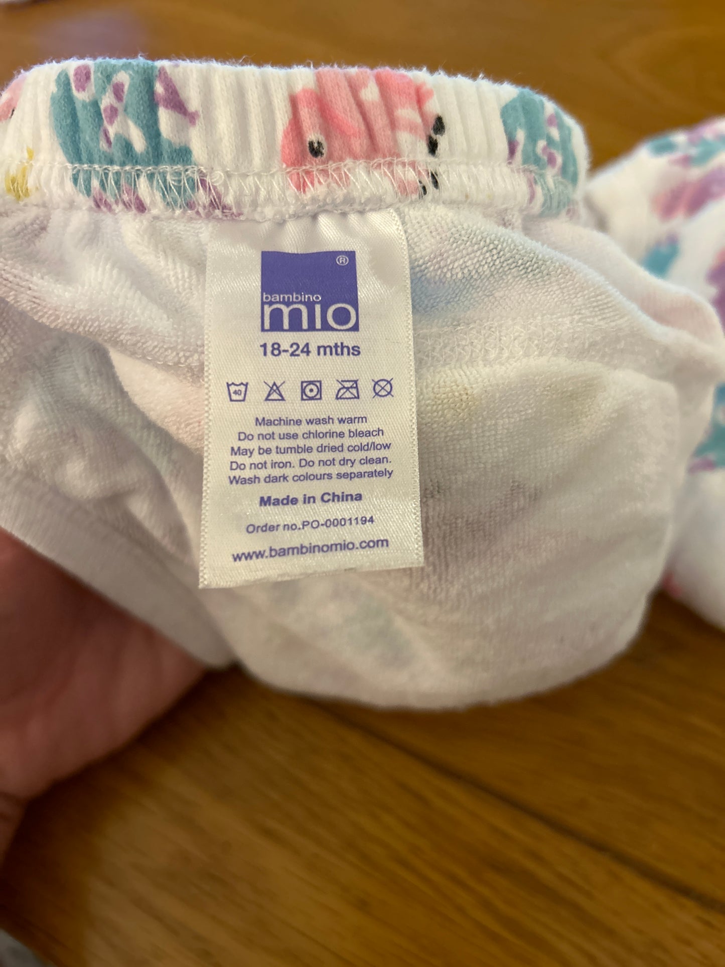 Two Bambino Mio junior training pants (003)