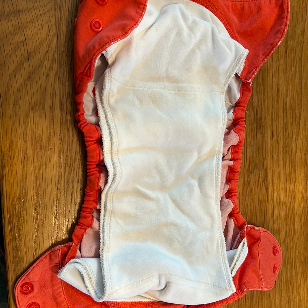 Bumgenius elemental cotton - All In One nappy red (050)