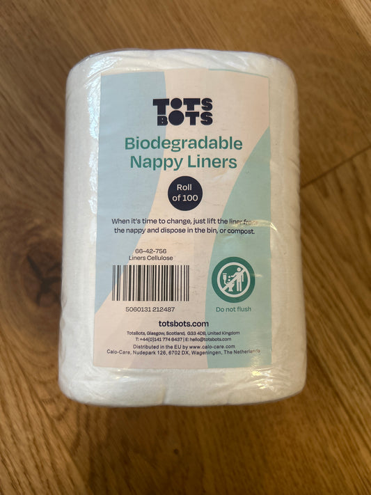 Disposable liner roll TotsBots brand new (003; accessories)