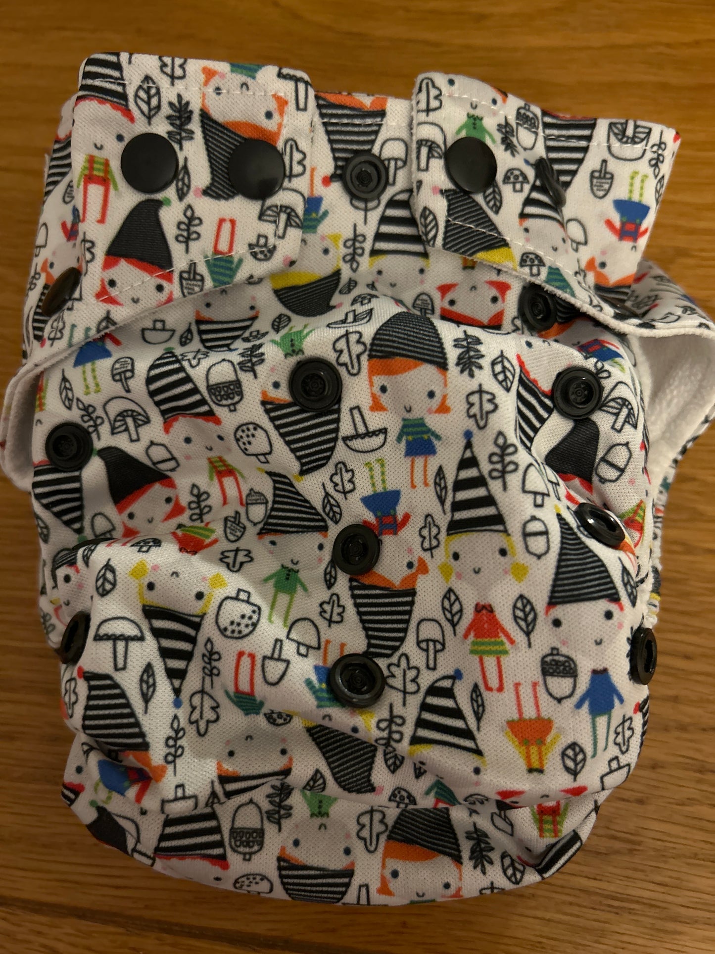 Baba and Boo pocket nappy with two inserts (067)