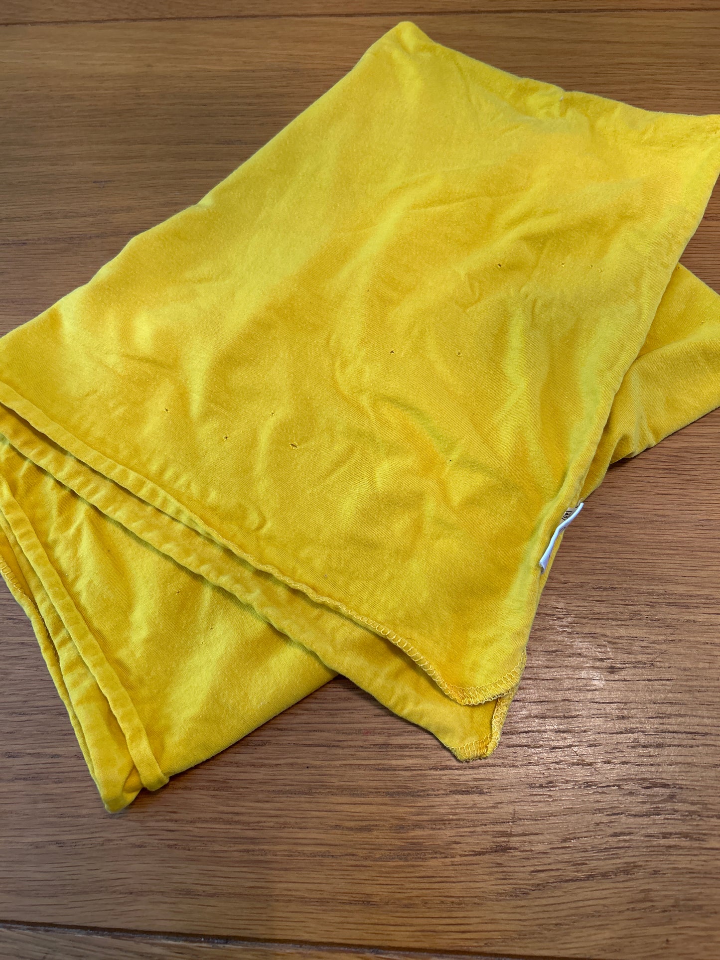 Buuh yellow tencel Preflat (flat) nappy / muslin (073)