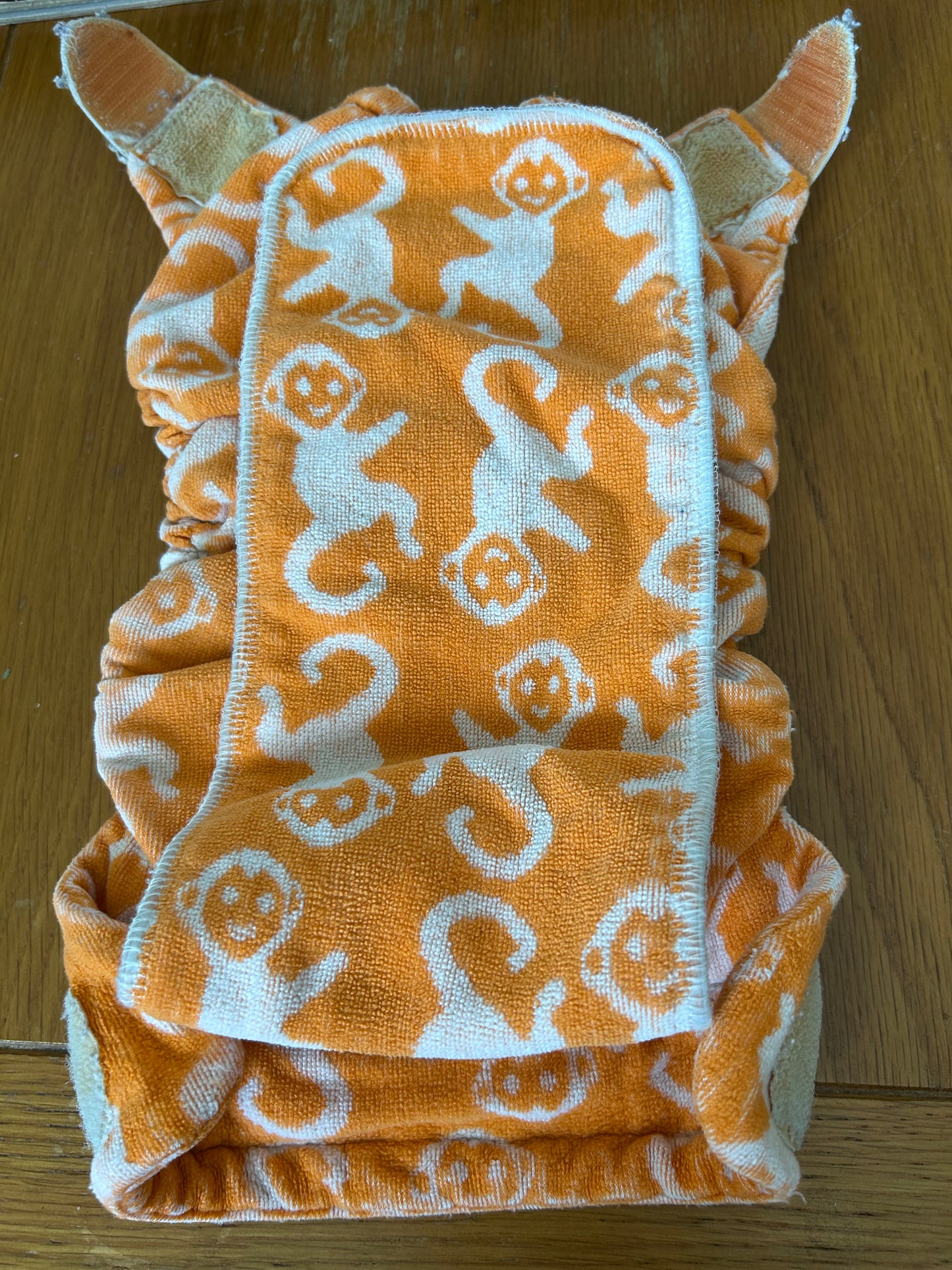 TotsBots  - Fitted Nappy bamboozle size 2 (003)