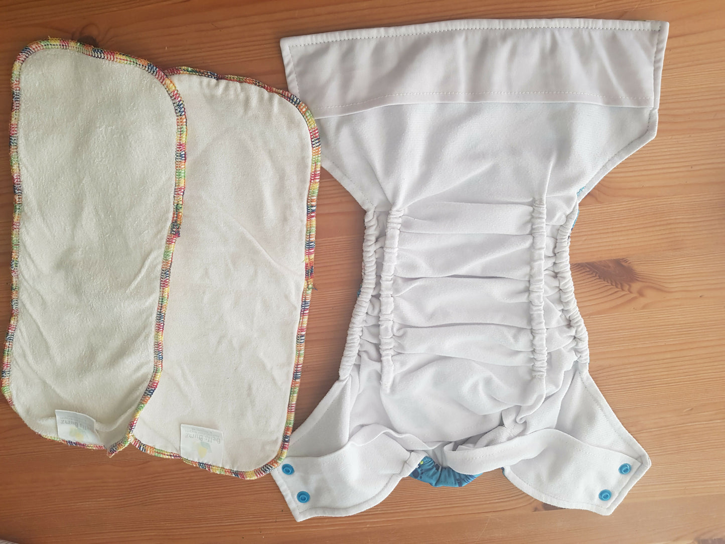 bells bumz pocket nappy with original insert and extra insert