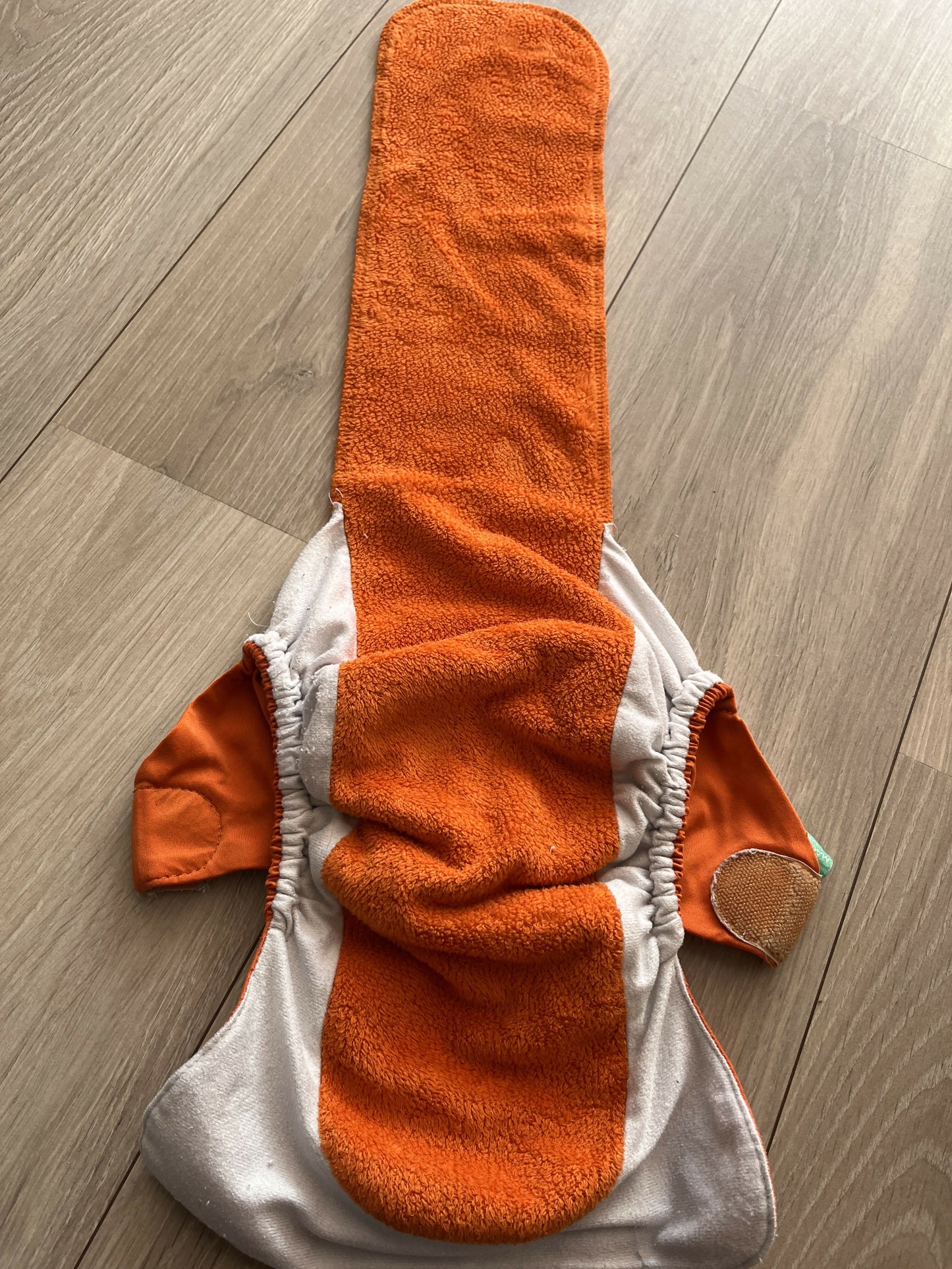 Orange Tots bots easy fit All in one