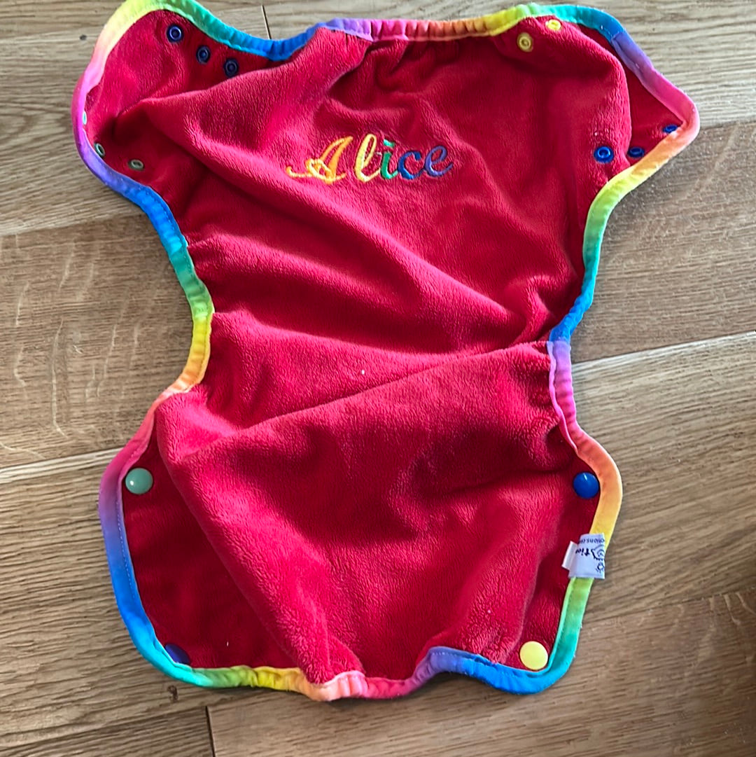 Personalised WeeNotions nappy Wrap (023; unbranded)