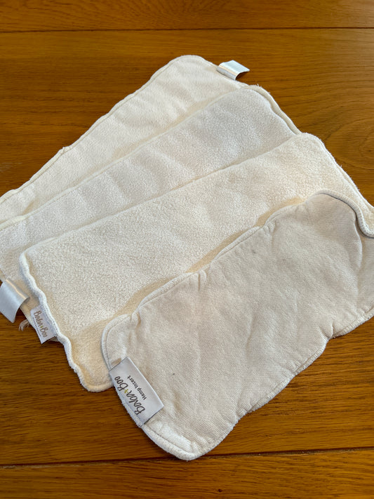 Bundle of bamboo and hemp inserts bundle (nappy bundle; 073)