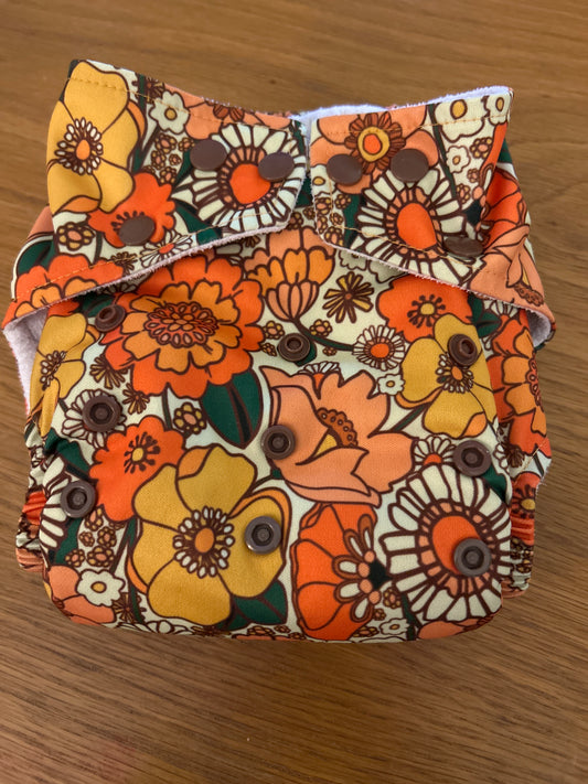 Nipper Nappies pocket nappy with two original inserts (092)
