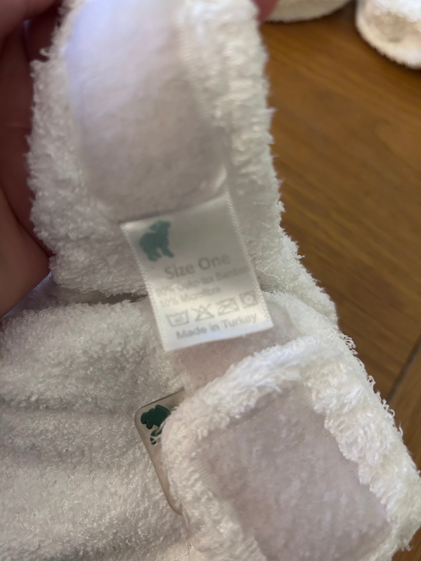 Little Lamb fitted nappy size 1 / newborn (094)