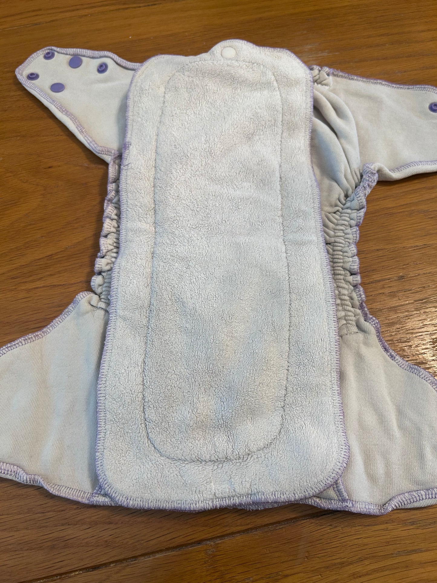 TJs fitted nappy with insert (022)