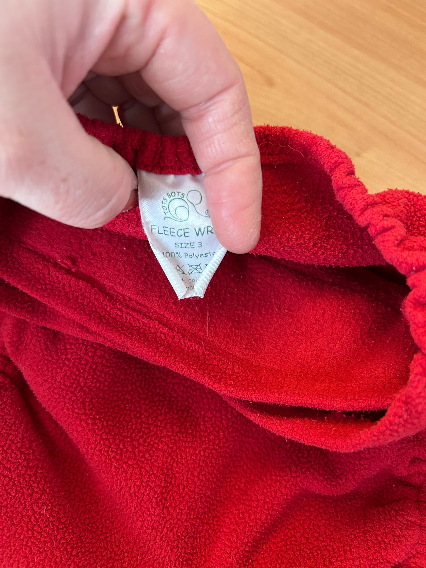 Totsbots fleece wrap size 3 (003)